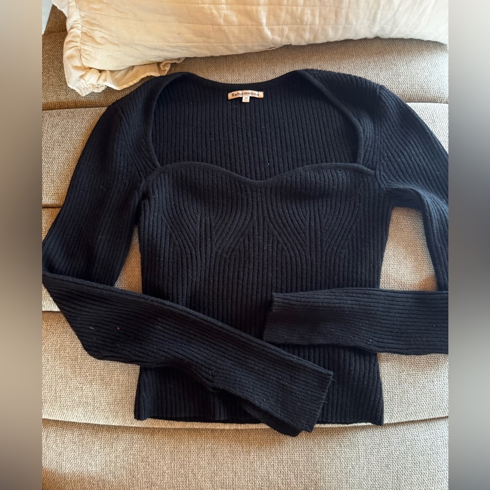Réformation Glenns Cashmere Sweater